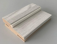 Коробка дверная телескопическая 26*75*2070мм с уплотнителем Граф белый