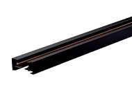 Шинопровод однофазный PTR 1M-BL L1000 для трекового освещения черн. Jazzway