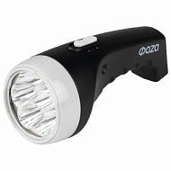 Фонарь аккумуляторный ручной ФАZА AccuF2-L07-bk 7LED 2 режима: 100проц./25проц. аккум.0.4А.ч