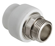 Муфта ПП под ключ наружная резьба D32-1"