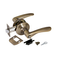 Ручка защелка PUNTO 6020 AB-B (фик.) бронза