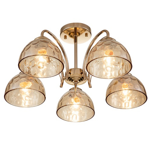 Потолочный светильник Escada MALLOW Gold 5*40W*E14 10кв.м
