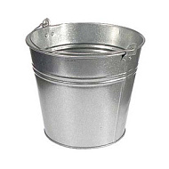 Ведро оцинкованное ГОСТ 12 л, толщина 0,5 мм