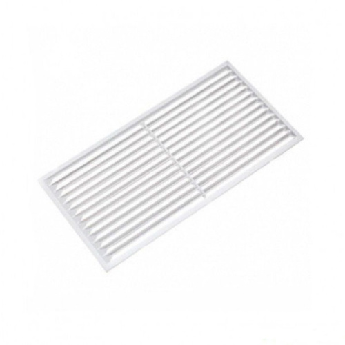 28296 (233-028 / А70-031) Решетка вентиляционная вытяжная АБС 217х113, бел. (1122С)