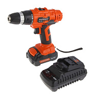 Дрель-шуруповерт аккумуляторная PATRIOT BR 141ES (14,4В, 2акк*2,0Ah Li-Ion, 2скорости, 22/27Нм)