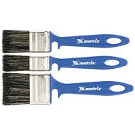 Набор кистей для водных красок 25мм,35мм,50мм, смешанная щетина