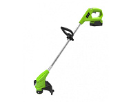 Триммер аккумуляторный GREENWORKS  24 V, 25 см,  с АКБ 2АЧ и ЗУ арт. 2107207