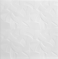 Плита потолочная СОЛИД пеноплистирол С2005 0,5*0,5м (2 м2) белая