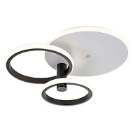 Потолочный светильник Escada Contour White/Black LED 56W 8кв.м