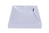 5231500 Раковина Marco Твист 60, белый, над стиральной машиной, 600*105*600мм