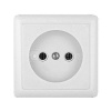 Розетка 1-м ОП Хит 10А IP20 без заземл. SchE RA10-131-B, 45739