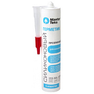 Герметик силиконовый MasterTeks РМ, для аквариумов, прозрачный, 290мл
