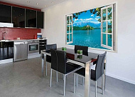 Фотообои Твоя Планета Дом на острове 194*136 см