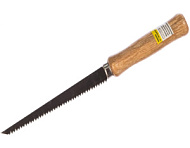 1517 Мини-ножовка STAYER для гипсокартона, с деревянной рукояткой, 160 мм