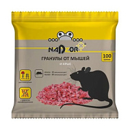 NASA368 Гранулы от мышей и крыс, 100г