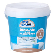 Эмаль для радиаторов ЭКСПЕРТ, 1кг, белая