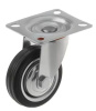 Опора колесная большегрузная SANBERG 75мм поворотная, платф. крепл. (H93, 50кг) SC93