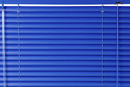 Горизонтальные жалюзи ПВХ 600*1600 синий