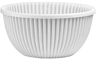 Кашпо пласт ВЕРДЕ 6л белый