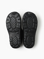 Галоши - сабо мужские утепленные, размер 44, чёрные