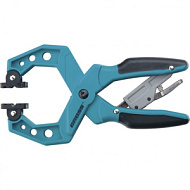 20803 Струбцина клещеобразная, пластиковый корпус,храповый механизм жесткой фиксации,2-1/4"/58 мм