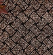 Коврик придверный Corino 80х120 коричневый