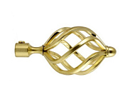 Наконечник MAGELLAN Булава золото глянец d16 мм (2 шт)