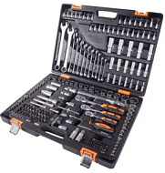 Набор инструментов Вихрь, 1/2", 1/4", CrV, в кейсе 216 предметов