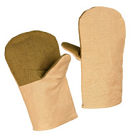 Рукавицы х/б с брезентовым наладонником  XL