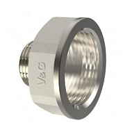 Переходник ВР/НР никель V&G 3/8"х1/4"