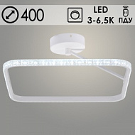 Люстра DK06332/1 PR WT белый 52W LED 3000-6500K d400 ПДУ(ИК) диммер, HN23