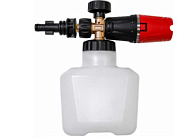 Пеногенератор ELITECH 0910.007000 1л, для всех моек, переходник на Karcher