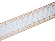 Декоративная планка MAGELLAN Прованс золото - белый 1м