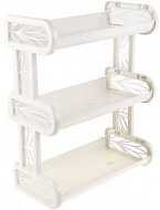 Полка для ванной BranQ, 3-х ярусная 320*172*420 мм BQ1683МР 599778