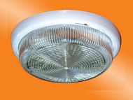 Светильник НБО 23-60-001 "Раунд" d220 1х60Вт E27 IP44 корпус бел. Элетех