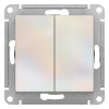 Механизм выключателя 2-кл. ATLAS DESIGN (сх.5) 10АХ жемчуг SchE ATN000451 ,1240289