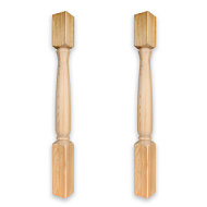 Столб точёный 100х100х1100 мм тип 1