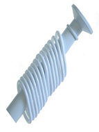 10001 Карниз в ванную Санакс, белый, 1,2*2,2м