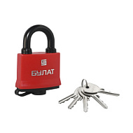 Замок навесной БУЛАТ ВС 1-П54 ПЛ всепогодный 5кл.