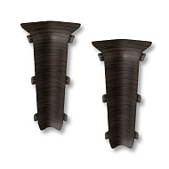 301 Угол внутренний Лексида 80мм Венге (2шт/блистер)