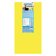 Подложка для ламината Solid гармошка желтая 2 мм 1050*10000 (шаг 500 мм)/10.5м2