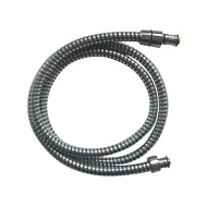 LE8042P Шланг для душа Lemark, хром/серый, ПВХ 1,5 м