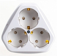 78107 Розетка 3-м СП РС10/16-503 защ. шторки с заземл. Кунцево 5930