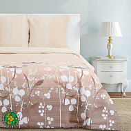 Постельное белье "Этель" 2 сп Кремовое утро175*215 см, 200*220 см, 70*70 см -2 шт,100% хл, бязь