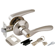 Ручка защелка PUNTO 6020 SN-E (кл./фик.) мат. никель