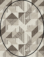 Ковер БЦФ Фолк 83026/c6 овал 1,6*2,3 (3,13 м2)