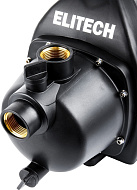 Насос поверхностный Elitech НС 600П 600Вт, 50л/м, Н=35м, Гл=8м,ч/вод, пластик