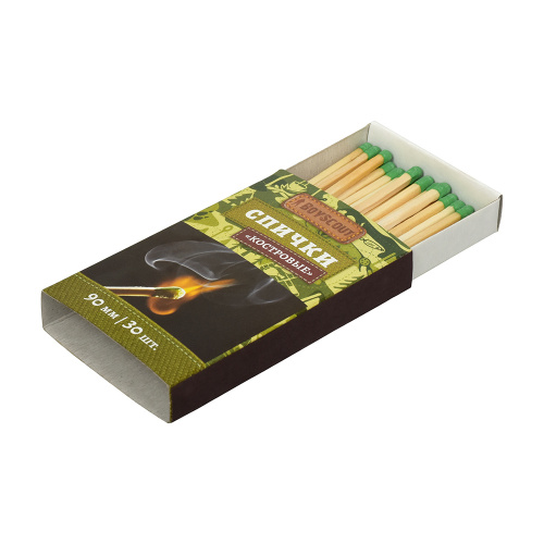 Спички Костровые 90 мм 30 шт