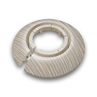 Обвод универсальный для труб Ф16-22мм "Идеал" (2шт. во флоупак) Дуб мокко