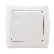Выключатель UNIVersal Маргарита 1-клав. скрытой проводки 10А белый М0021
